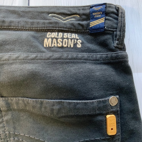 Mason's Jeans | Pants \u0026 Jumpsuits | Masons Jeans Gray Velvet Skinny Leg  Chino Pants | Poshmark